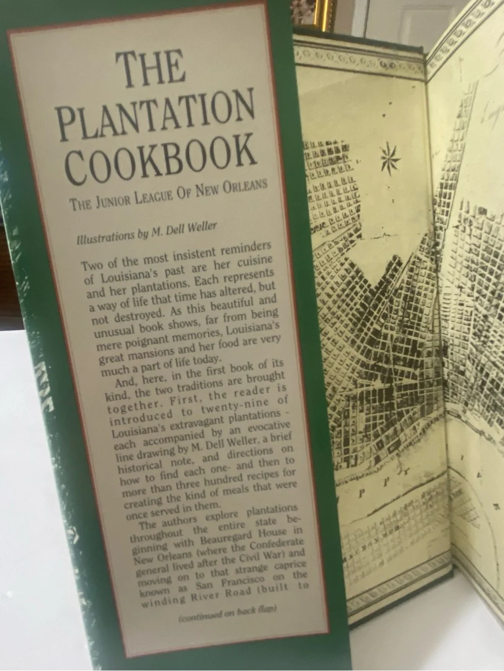 The Plantation Cookbook Junior League of New Orleans HC Louisiana Cuisine VTG